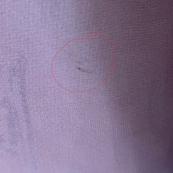 Fab’rik Sheer Blush Pink Blouse - Picture 7 of 7